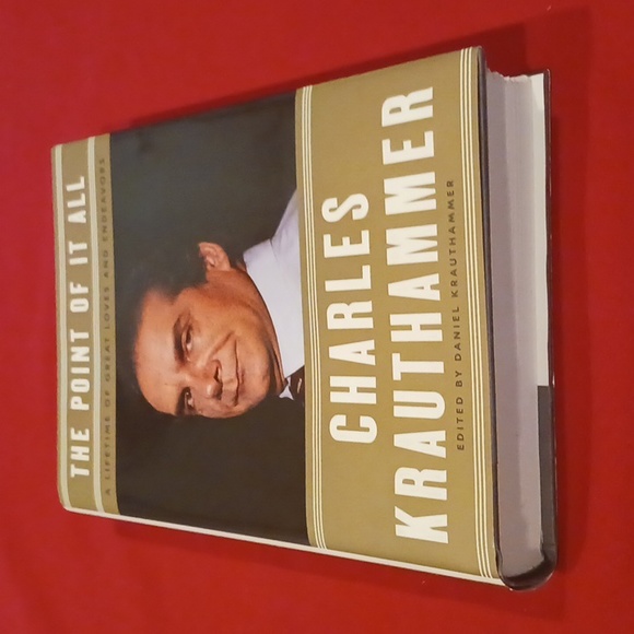 1st Edition Charles Krauthammer The Point of It All Hardcover Book - Picture 8 of 8